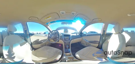 2013 Hyundai Accent Gls z USA, uszkodzony, nr VIN KMHCU4AE0DU577625